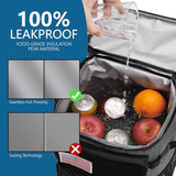 COOLREX Large Backpack Cooler 36 Can Cooler Backpack with 2 Insulated Compartments Leak Proof Waterproof Travel Backpack, Camping Beach Picnic Lunch Thermal Bag for Women and Men