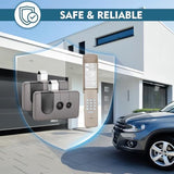 2 for Sears Craftsman Garage Door Remote 139.53753 53753 139.18191 HBW2028 371LM, Work with Purple Learn Button ONLY(2006-2013),1 for Garage Door Opener Keypad,877max G940EV-P2 CMXZDCG440 Universal