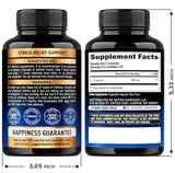 L Theanine 400 mg | L-Theanine Stress Relief | Extra Strength Supplement | Made in USA | Relaxation, Sleep & Calm Support | for Men & Women | Plant Based, Non-GMO & Gluten-Free | 240 Vegan Capsules