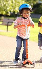 Micro Kickboard - Mini Deluxe - Three Wheeled, Lean-to-Steer Swiss-Designed Micro Scooter