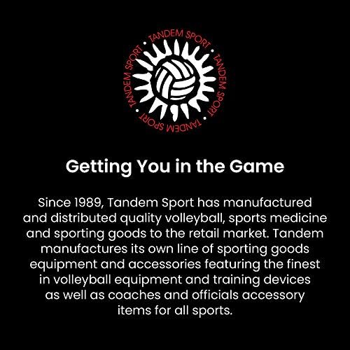 Tandem Sport Volleyball Elbow Pads - Volleyball Pads for Floor Burns and Bruises - Non-Bulky Volleyball Elbow Pads