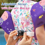 HeySplash Swim Vest for Kids, Toddler Pool Floaties Fit 20-50/70 Lbs, Children Swimming Vest with Adjustable Strap, Swim Jacket Water Wing Arm Float, Puddle Sea Beach Boat Jumper Boy Girl Baby