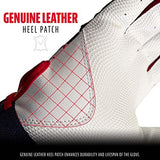 Franklin Sports MLB Youth Batting Gloves - Digitek Camo Baseball + Softball - Premium Leather - Many Sizes + Colors - Youth