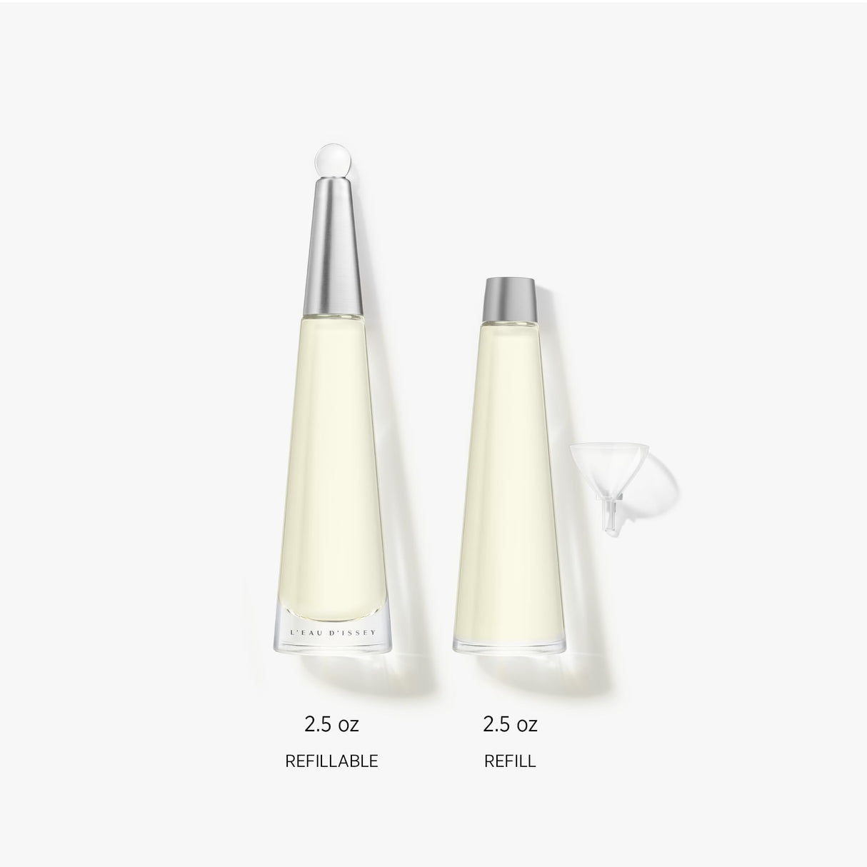 Issey Miyake L'Eau d'Issey Eau de Parfum Refillable Spray - Fragrance for Women - Floral Aquatic Scent - With Notes of Lily, A Lotus Rose Accord & Sandalwood - 2.5 oz