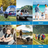 Portable Toilet for Camping, Portable Toilet Seat, Portable Toilet Travel, Stainless Steel Portable Toilet, Foldable Portable Toilet for Camping/Car