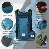 4Monster Hiking Daypack,Water Resistant Lightweight Packable Backpack for Travel Camping Outdoor