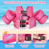 MoKo Toddler Swim Vest for Kids, 20-66 lbs, Arm Floaties with Adjustable Straps, Nylon Material, Swim Vest for Toddlers Learning to Swim