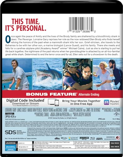 Jaws: The Revenge - 4K Ultra HD + Blu-ray + Digital [4K UHD]