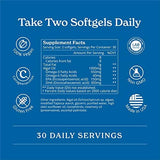 Vegan Omega 3-450mg DHA & EPA Fatty Acids - Sustainable Algae Oil - Plant-Based Fish Oil Alternative - Carrageenan-Free Softgels (120 Ct)