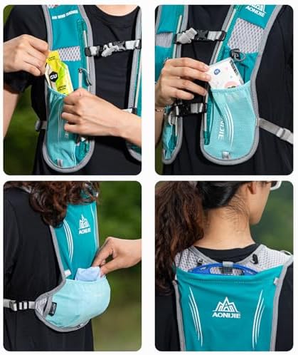 TRIWONDER Running Hydration Vest Water Pack Backpack for Women Men 5.5L 5L Runner Trail Race Marathon Cycling Hiking Jogging