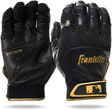 Franklin Sports MLB Baseball Batting Gloves - Shok-Sorb X Batting Gloves for Baseball + Softball - Adult + Youth Padded Non-Sting Batting Glove Pairs - Multiple Colors + Sizes