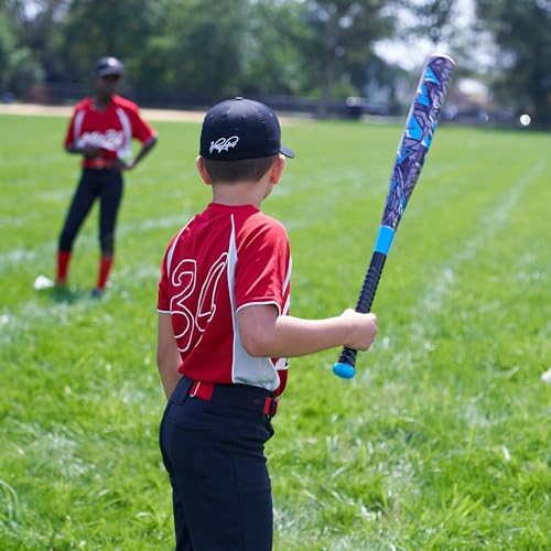 Bat & Ball Set - Graffiti Plastic Bat & Ball Homerun Set- David Ortiz Backyard Baseball Set for Youth, Kids, Teenagers, Adults