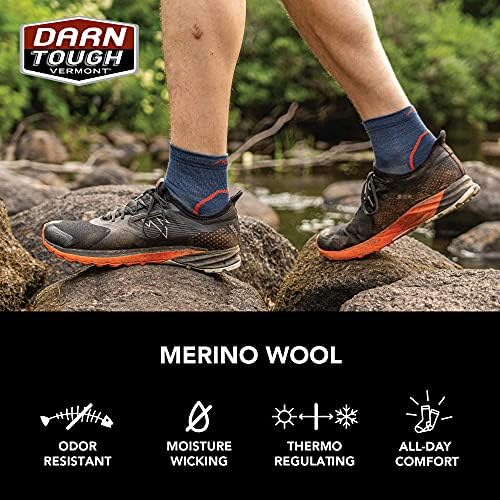 Darn Tough (Style 1959) Men's Hiker Quarter Midweight with Cushion Hiking Sock