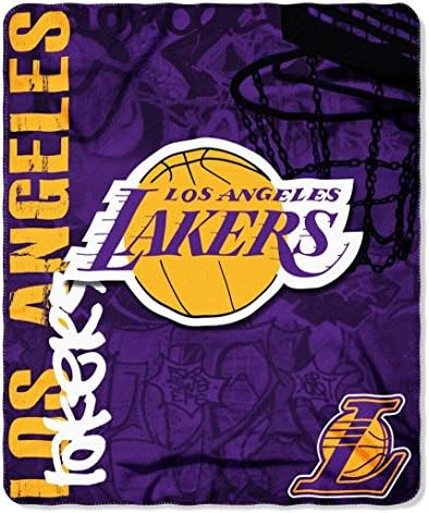 NORTHWEST NBA Unisex-Adult Fleece Throw Blanket