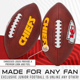 Franklin Sport NFL Team Football - Youth Junior Size Football for Kids - Official NFL Team Logo + Colors Youth Football - Kids NFL Fan Shop Football