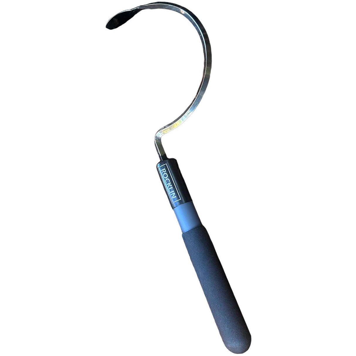 Rocklin Hook Cultivator Stainless Steel Blade Heavy-Duty Garden Hand Tool for Weeding, Digging & Soil Loosening