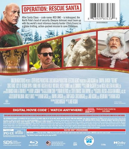 Red One (Blu-Ray + Digital)