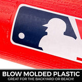 Franklin Sports MLB Kids Baseball Bat and Ball Set - Lightweight 30" Youth Plastic Bat - Multiple Colors