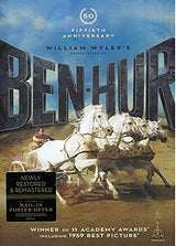 Ben Hur & The Ten Commandments Charlton Heston Double Feature 2 DVD Set Includes Bonus Ark of The Covenants Art Card