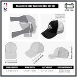 Ultra Game Men's NBA Official Snap Back All Around The World Trucker Baseball Cap Hat