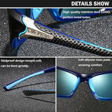FAGUMA Sports Polarized Sunglasses For Men Cycling Driving Fishing UV400 Protection