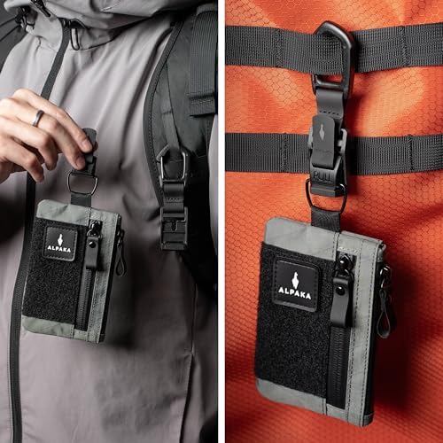 ALPAKA HUB Carabiner - Versatile Pouch, Quick Release Keychain - Magnetic Latch, Key Clip - Attach to ALPAKA Sling Bag, Belt Loops, and More