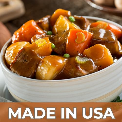 Nutristore Freeze Dried Beef Dices | Pre-Cooked Meat for Backpacking, Camping, Meal Prep | Long Term Survival Emergency Food Supply | 25 Year Shelf Life | Bulk #10 Can | Made in USA | 20 Servings