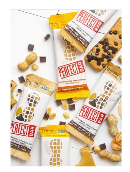 Perfect Bar, Super Food, Gluten Free, Organic Protein Bar, Variety Pack, NON GMO 15 G Protein 20+ Super Food Kosher (12 Bars)