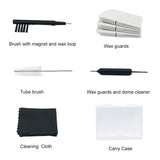 NanoCare Wax Guards for Widex/Phonak/Unitron and Resound Hearing Aids with Cleaning Tools Kit and Carry Case-24Filters