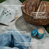 Cliganic Natural Mosquito Repellent Candle (Large 16oz) | Citronella, DEET Free, Essential Oil Infused for Outdoor, Camping | Burns 55 Hours