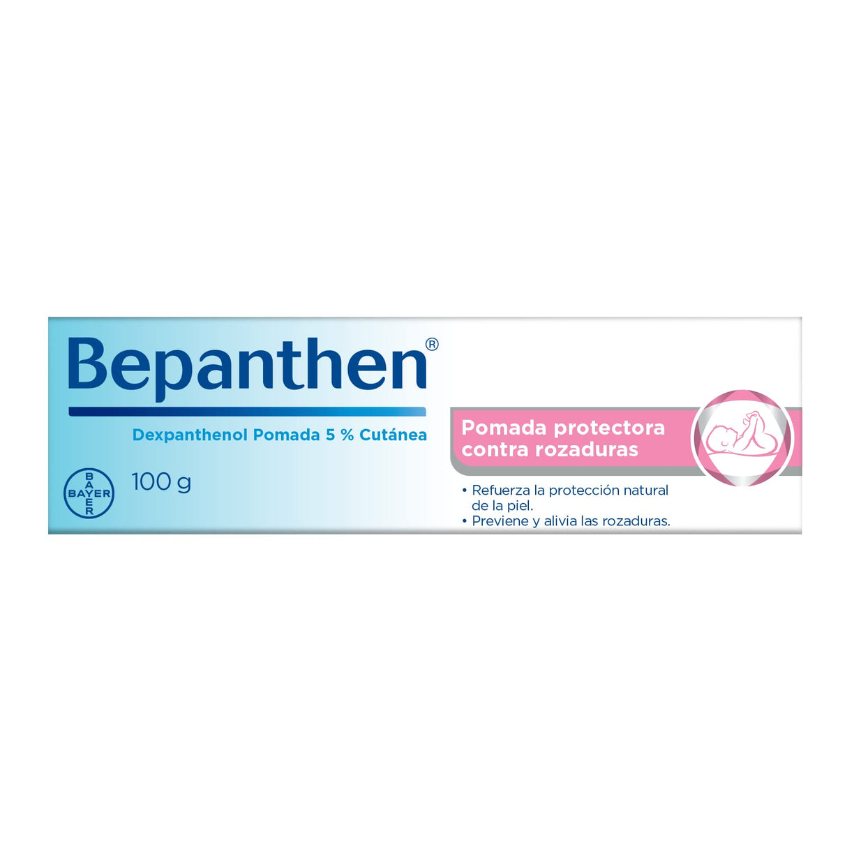 Bepanthen - Pomada protectora Contra rozaduras, 100 g
