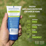 Anti Chafe Cream | Long lasting Chafing Protection | Water & Sweat Resistant | Non Sticky & Non Greasy | Non Staining| Whole Body Protection | Gentle on Sensitive Skin