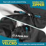 CANWAY Double Sleeping Bag Flannel for Adults Cold Weather Queen Size Two Person Sleeping Bags for Camping with 2 Pillows