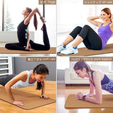 Yoga Mat Non Slip, Eco Friendly Fitness Exercise Mat with Carrying Strap,Pro Yoga Mats for Women,Workout Mats for Home, Pilates and Floor Exercises