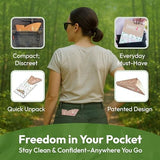 SaniGirl Pee Funnel for Women - Female Urinals for Women - Disposable Recyclable, Womens Pee Funnel for Travel & Camping Essentials, Leak-Proof Female Urination Device for Outdoors & Travel (20 Pack)