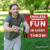 Play Platoon Cornhole Bags Weather Resistant- Set of 8 Regulation Bean Bags for Tossing- Official Professional Size & Weight Corn Hole Bags Two Color All Weather Cornhole Beans Bag Set with Tote Bag