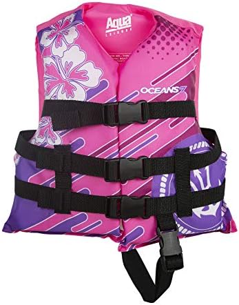 Oceans 7 U SCoast Guard Approved, Infant-Child-Youth Life Jacket Vest – Sizes for 8-90 lbs. – Type III Vest, PFD, Personal Flotation Device