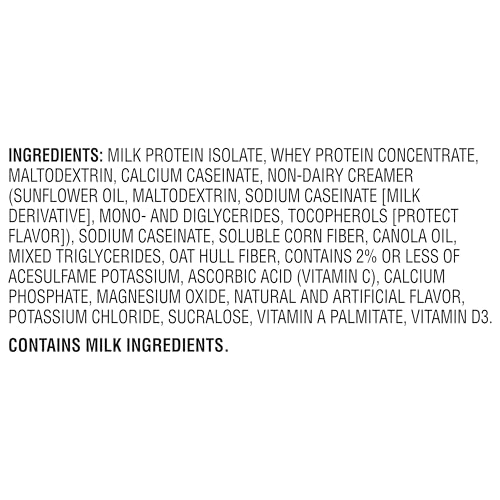 Muscle Milk Genuine Protein Powder, Vanilla Creme, 32g Protein, 4.94 Pound, 32 Servings