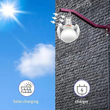 [1200 Lumens] Rechargeable Camping Lantern with Hook, IPX7 Waterproof LED Emergency Light - 1800mAh Battery, Solar/USB Charging, 5 Light Modes for Tent/Hiking/Hurricane