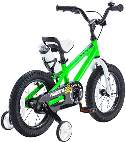 RoyalBaby Kids Bike EZ Freestyle Training Free Balance to Pedal Easy Learning Bicycle, 12-18 Inch for Toddlers to Big Kids