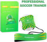Soccer/Volleyball/Rugby Trainer, Football Kick Throw Solo Practice Training Aid Control Skills Adjustable Waist Belt for Kids Adults