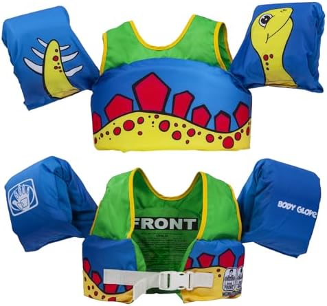 Body Glove Paddle Pals Learn to Swim Coast Guard Approved Kids Life Jacket PFD