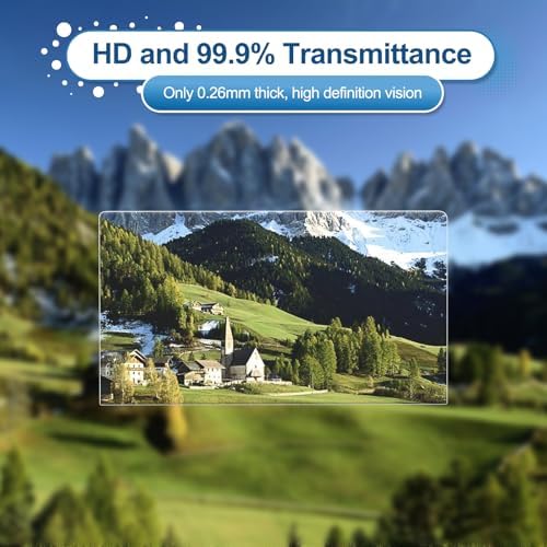 2024 2025 ID.4 Screen Protector for Volkswagen ID.4 (Pro/Pro S/AWD Pro/AWD Pro S/AWD Pro S Plus) 12.9-inch Touchsreen, 9H Tempered Glass 2025 ID.4 /ID.Buzz Accessories HD Transparent 12.9"