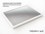 Washable Electrostatic HVAC Furnace Air Filter, Lasts a Lifetime, 6 Stage Permanent Air Filter, Healthier Home or Office, Made in The USA - Increases Airflow (20x20x1)