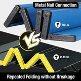 VILLEY Portable Mini Folding Beach Table, Ultralight Aluminum Side Table with Carry Bag for Camping, Picnics, and Outdoor Activities