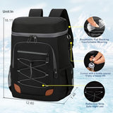 Backpack Cooler Insulated Leak Proof for Men Wowen 36 Cans Soft Cooler Backpack Insulated Waterproof Large Capacity Coolers Bag Portable for Lunch Camping Travel Picnic Hiking