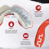 SafeJawz Sports Mouthguard, Dual Layer Premium Mouth Guard with Case for Basketball, Lacrosse, Football, Martial Arts, Hockey, Wrestling, Ice Hockey and All Contact Sports