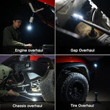 Camping Light Telescopic, Collapsible Magnetic Camping Lantern with 12000mAh Battery, Telescoping IPX6/IPX7 Waterproof Flashlights, Camping Lamp for Emergency, Camping, Hiking (Desert Yellow)