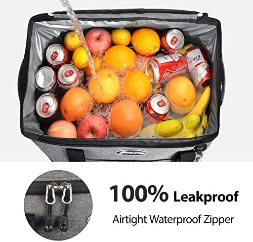 Maelstrom Soft Cooler Bag,Collapsible Soft Sided Cooler,24/30/60/75 Cans Beach Cooler,Ice Chest,Large Leakproof Camping Cooler,Portable Travel Cooler for Grocery Shopping,Camping,Road Trips