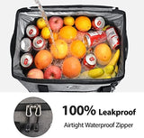 Maelstrom Soft Cooler Bag,Collapsible Soft Sided Cooler,24/30/60/75 Cans Beach Cooler,Ice Chest,Large Leakproof Camping Cooler,Portable Travel Cooler for Grocery Shopping,Camping,Road Trips